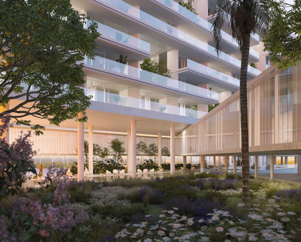 Creekside Residence view from one side