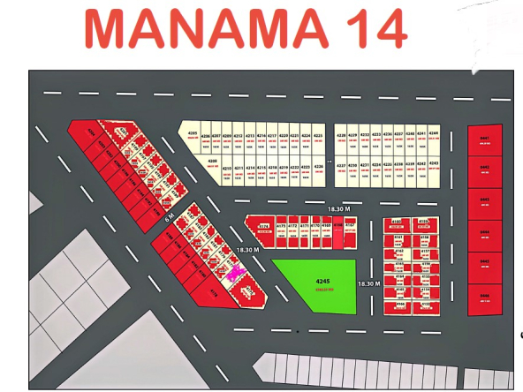 Manama Residential Plot for Sale